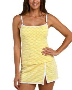 ���u�����J ���f�B�[�X ���� �g�b�v�̂� �X�J�[�g La Blanca Prep Tankini Top & Prep Swim Skirt One-Size