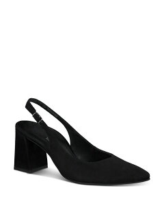 �|�[���E�O���[�� ���f�B�[�X �V���[�Y �p���v�X Paul Green Women's Toluca Sling Pumps Black Suede �u���b�N