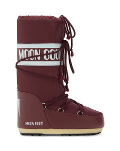 ���[���u�[�c ���f�B�[�X �V���[�Y �u�[�c�E���C���u�[�c Moon Boot Unisex MB Icon Boots Burgundy �o�[�K���f�B