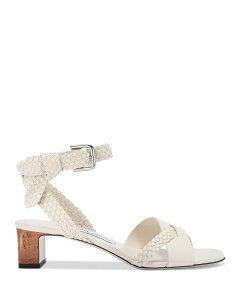 �W�~�[�`���[ ���f�B�[�X �V���[�Y �T���_�� ���U�[ Jimmy Choo Women's Rori 45 Leather Sandals Latte