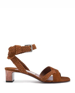 �W�~�[�`���[ ���f�B�[�X �V���[�Y �T���_�� ���U�[ Jimmy Choo Women's Rori 45 Leather Sandals Tan �^��