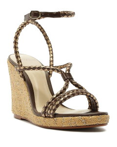 �A���N�T���h���o�[�h�}�� ���f�B�[�X �V���[�Y �T���_�� �v���b�g�t�H�[�� Alexandre Birman Women's Elba Platform Sandals Marrone