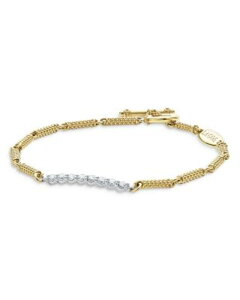 ���S�X ���f�B�[�X �A�N�Z�T���[ �u���X���b�g�E�o���O���E�A���N���b�g LAGOS 18K Gold & Sterling Silver Signature Caviar Superfine Diamond Bracelets One-Size �S�[���h