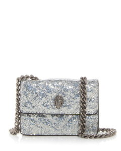 �J�[�g�W�F�C�K�[�����h�� ���f�B�[�X �o�b�O KURT GEIGER LONDON Micro Kensington Embellished Crossbody Bag Silver �V���o�[