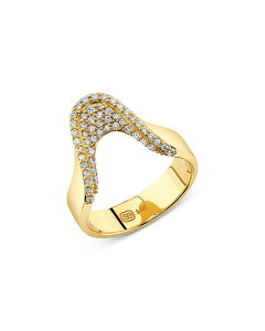 �V�h�j�[�G���@�� ���f�B�[�X �A�N�Z�T���[ �����O Sydney Evan 14K Yellow Gold Core Diamond Curve Ringold �S�[���h