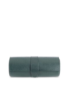 ���C�X ���f�B�[�X �A�N�Z�T���[ �r���v �X�G�[�h ROYCE New York Suede Lined Travel Watch Roll Dark Green �O���[��