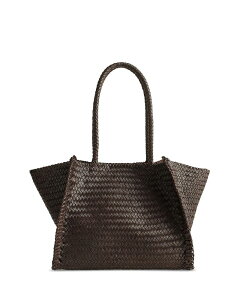���C�h�E�F�� ���f�B�[�X �o�b�O ���U�[ Madewellexington Woven Leather Tote Coffee Bean �R�[�q�[