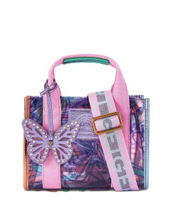 �J�[�g�W�F�C�K�[�����h�� ���f�B�[�X �o�b�O KURT GEIGER LONDON Southbank Extra Small Vinyl Tote Light Purple/Pastel Pink �s���N
