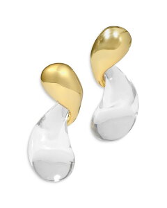 �A���N�V�X �r�b�^�[ ���f�B�[�X �A�N�Z�T���[ �s�A�X�E�C�������O Alexis Bittar Liquid Lucite Modernist Earrings No Color