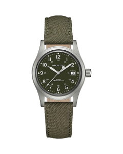 �n�~���g�� ���f�B�[�X �A�N�Z�T���[ �r���v Hamilton Khaki Field Mechanical Watch 38mm Green �O���[��
