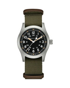 �n�~���g�� ���f�B�[�X �A�N�Z�T���[ �r���v Hamilton Khaki Field Mechanical Watch 42mm Black/Green �u���b�N