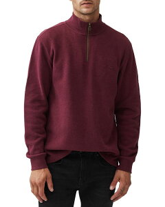 ���b�h�A���h�O�� �����Y �A�E�^�[ �j�b�g�E�Z�[�^�[ �n�[�t�W�b�v Rodd & Gunn Alton Ave Quarter Zip Sweater Berry