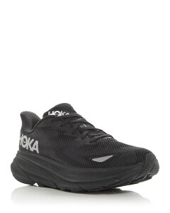�z�J�I�l�I�l �����Y �V���[�Y �X�j�[�J�[ HOKA Men's Clifton 9 GTX Low Top Sneakers Black �u���b�N