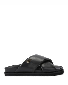 �J�[�g�W�F�C�K�[�����h�� �����Y �V���[�Y �T���_�� KURT GEIGER LONDON Men's Baron Pumped Slide Sandals Black �u���b�N