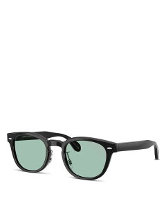 �I���o�[�s�[�v���Y �����Y �A�N�Z�T���[ �T���O���X�E�A�C�E�F�A Oliver Peoplesheldrake-F Round Optical Glasses 49mm Black �u���b�N