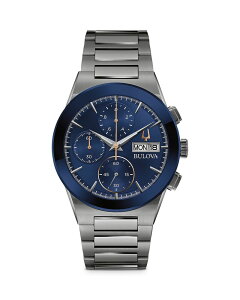 �u���o ���f�B�[�X �A�N�Z�T���[ �r���v Bulova Modern Chronograph 41mm Blue/Gray �O���[