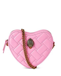�J�[�g�W�F�C�K�[�����h�� ���f�B�[�X �o�b�O �~�j ���U�[ KURT GEIGER LONDON Kensington Heart Mini Leather Crossbody Pink �s���N