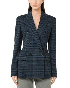 �}�b�N�X�}�[�� ���f�B�[�X �A�E�^�[ �W���P�b�g�E�u���]�� �u���U�[ Max Mara Mxmbisso Blazer China Blue �u���[