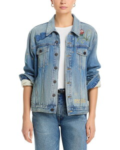 �V�`�Y���Y �I�u �q���[�}�j�e�B ���f�B�[�X �A�E�^�[ �W���P�b�g�E�u���]�� Citizens of Humanity Classic Oversized Jean Jacket - Exclusive Symphony