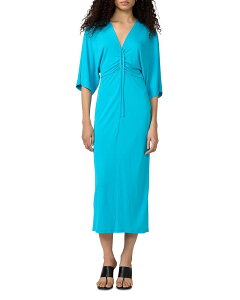 �_�C�A�� �t�H�� �t�@�X�e���o�[�O ���f�B�[�X �g�b�v�X �����s�[�X DIANE von FURSTENBERG Valerie Dress Aquamarine