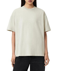 �I�[���Z�C���c ���f�B�[�X �g�b�v�X T�V���c ALLSAINTS Odyssey Etta Tee Mint Green �O���[��