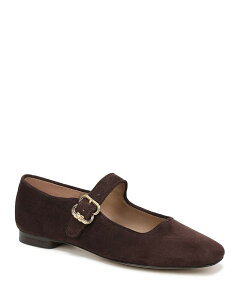 �T���G�f���}�� ���f�B�[�X �V���[�Y �p���v�X Sam Edelman Women's Michaela Buckled Flats Cafe Noir