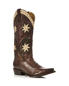 �U�E�O���[�g ���f�B�[�X �V���[�Y �u�[�c�E���C���u�[�c THE GREAT. x Stetson Women's The Cowboy Boots Brown �u���E��