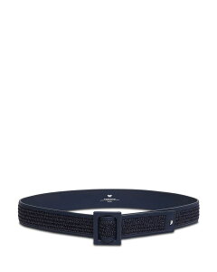 �E�B�[�N�G���h �}�b�N�X�}�[�� ���f�B�[�X �A�N�Z�T���[ �x���g Weekend Max Mara Women's Bocca Woven Belt Ultramarine Blue �u���[