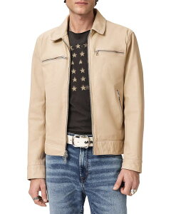 �W�����o���x�C�g�X �����Y �A�E�^�[ �W���P�b�g�E�u���]�� ���U�[ John Varvatos Nicholas Burnished Leather Jacket Faded Twin