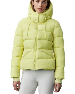 �}�b�J�[�W�� ���f�B�[�X �A�E�^�[ �W���P�b�g�E�u���]�� �_�E�� Mackage Madalyn Translucent Ripstop Down Jacket Pale Lime ���C��