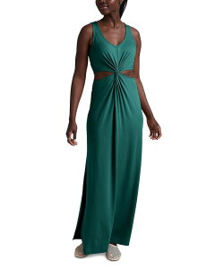 �r�����h���K ���f�B�[�X �g�b�v�X �����s�[�X Beyond Yogaround The World Twist Front Dress Teal Sea �e�B�[��