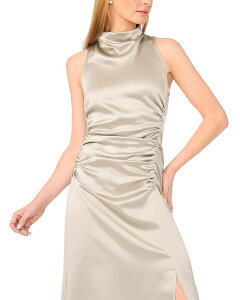 �e�b�h�x�[�J�[ ���f�B�[�X �g�b�v�X �����s�[�X �M���U�[ Ted Baker High Cowl Neck Ruched Side Dress Desert Sage �Z�[�W
