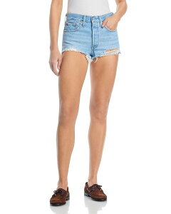 ���[�o�C�X ���f�B�[�X �{�g���X �n�[�t�p���c�E�V���[�c �V���[�g�p���c Levi's 501 Micro High Rise Jean Shorts in Ojai Luxor Heat Ojai Luxor Heat
