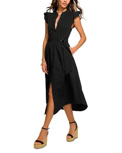 ���C�~�[ �u���b�N ���f�B�[�X �g�b�v�X �����s�[�X Ramy Brook Odessa Dress Black �u���b�N