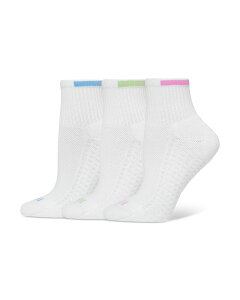 �q���[ ���f�B�[�X �A���_�[�E�F�A �C�� �~�j HUE Air Cush Mini Crew Sockset of 3 Tipped Pack