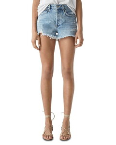 �A�S���h ���f�B�[�X �{�g���X �n�[�t�p���c�E�V���[�c �V���[�g�p���c �f�j�� AGOLDE Parker Cutoff Denim Shortswapmeet �f�j��