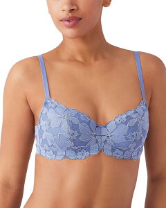 �r�[�e���v�e�B�b�h ���f�B�[�X �A���_�[�E�F�A �u���W���[ b.tempt'd by Wacoal Feeling Famous Balconette Bra Country Blue Lace �u���[