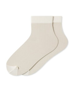 �q���[ ���f�B�[�X �A���_�[�E�F�A �C�� �V�A�[ �A���N�� HUE Sheer Anklet Socks Ivory �A�C�{���[