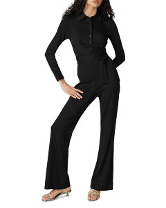 �_�C�A�� �t�H�� �t�@�X�e���o�[�O ���f�B�[�X �g�b�v�X �W�����v�X�[�c DIANE von FURSTENBERG Michele Jumpsuit Black �u���b�N