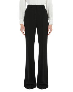 �}�b�N�X�}�[�� ���f�B�[�X �{�g���X �J�W���A���p���c Max Mara Studio Alabama Flare Trousers Black �u���b�N