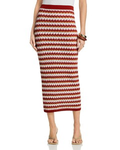���j�[�R�{ ���f�B�[�X �{�g���X�J�[�g �j�b�g Ronny Kobo Drake Knit Skirt Rust Combo ���X�g