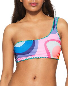 �J�[�g�W�F�C�K�[�����h�� ���f�B�[�X ���� �g�b�v�̂� �A�V�����g���[ KURT GEIGER LONDON Kensington Asymmetric Bikini Topen Green �O���[��