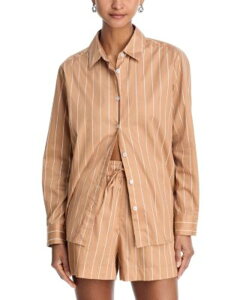 �t�����`�R�l�N�V���� ���f�B�[�X �g�b�v�X �V���c FRENCH CONNECTION Alexis Poplin Fine Line Shirt One-Size