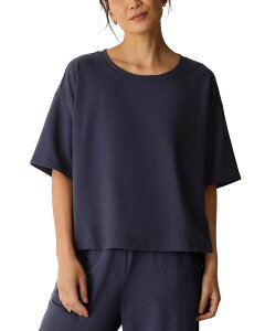 �G�C���[���t�B�b�V���[ ���f�B�[�X �g�b�v�X T�V���c �N���[�l�b�N Eileen Fisher Crewneck Tee Ink