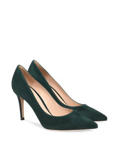 �W�������B�g ���b�V ���f�B�[�X �V���[�Y �p���v�X Gianvito Rossi Women's Gianvito 85 Pumps Green Suede Leather �O���[��