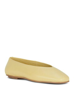 �W�F�t���[ �L�����x�� ���f�B�[�X �V���[�Y �p���v�X Jeffrey Campbell Women's Fathom Square Toe Ballet Flats Butter