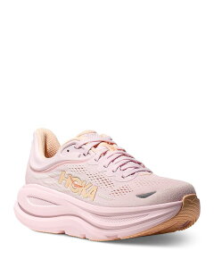 �z�J�I�l�I�l ���f�B�[�X �V���[�Y �X�j�[�J�[ HOKA Women's Bondi 9 Running Sneakers Lilacream/Tangerine Glow �N���[��