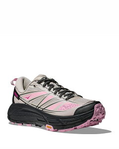 �z�J�I�l�I�l ���f�B�[�X �V���[�Y �X�j�[�J�[ HOKA Women's Mafate Speed 2 Low Top Sneakers Grout/Carbon Black �u���b�N