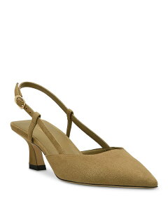 �X�`���A�[�g ���C�c�}�� ���f�B�[�X �V���[�Y �p���v�X�G�[�h Stuart Weitzman Women's Vinnie 50 Slingback Suede Pumps Golden Olive �I���[�u