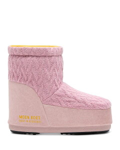 ���[���u�[�c ���f�B�[�X �V���[�Y �u�[�c�E���C���u�[�c Moon Boot Women's Icon Low Boots Rose